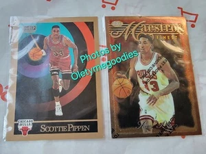 1995-96 Scottie Pippen No. 1 Maestros Finest Topps Chicago Bulls - Picture 1 of 24