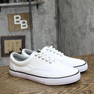 Goodfellow & Co Mens Low Top Brady Sneakers 86802321 White 9.5M - Picture 1 of 12