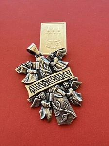 Colgante retirado James Avery plata esterlina increíble coro de gracia cruz de ángel - Imagen 1 de 4