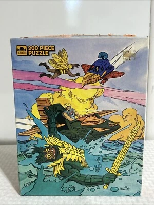 MOTU 1985 Masters Of The Universe He-Man Golden 200 Piece Puzzle Vintage #4665 - Image 1 of 4