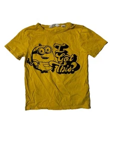 Preowned- H&M Minions S/S Graphic T-Shirt Boys (Size 6X-7) - Picture 1 of 5