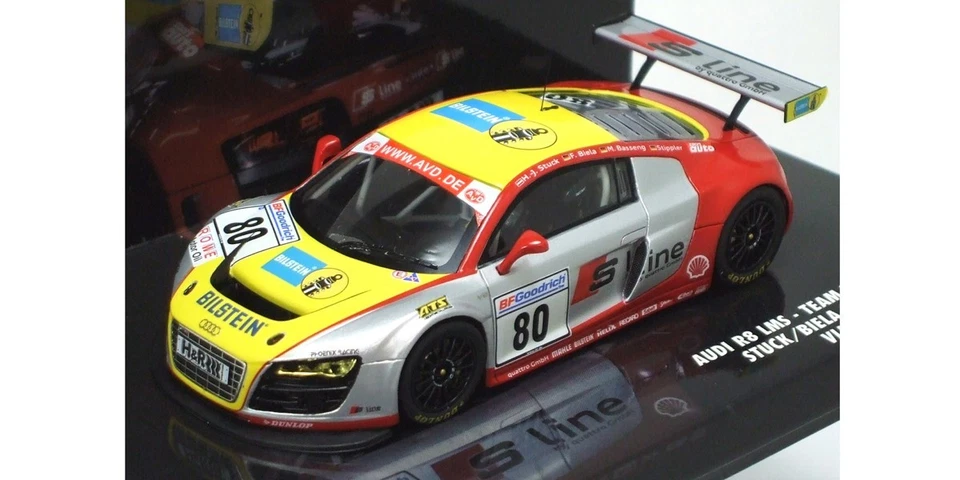 Audi R8 LMS STUCK/BIELA/BASSENG VLN Nurburgring 2009 minichamps 1/43 #437091980 - Image 1 of 1