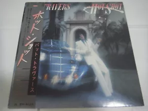 PAT TRAVERS-Hot Shot Japan 1st.Press PROMO WHITE LABEL Rush Triumph Iron Maiden - Picture 1 of 12
