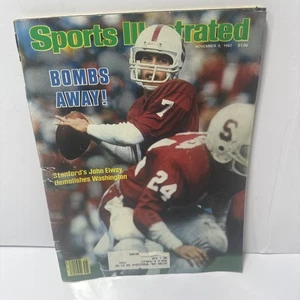 Vintage John Elway Sports Illustrated Magazine 11.8.92 Beckett Stanford Broncos - Bild 1 von 9