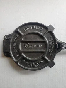 Victoria 8 Inch Cast Iron Tortilla Press Pataconera NEW Flour Corn Taco Maker - Picture 1 of 11