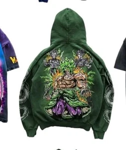 Warren Lotas X Dragon Ball Z, Big Guy Forest Green - HOODIE - XL  - Bild 1 von 5