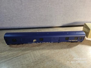 Heris H0 CityNightLine Sammleredition Fahrrad-/Gepäckwagen Blau Dms mit OKT - Bild 1 von 5