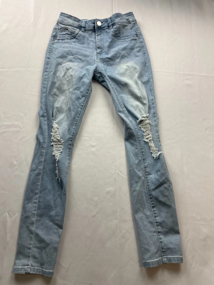 YMI WannaBettaButt High Rise Skinny Jeans Womens 5 Y2K Vintage Denim Distressed - Image 1 of 4