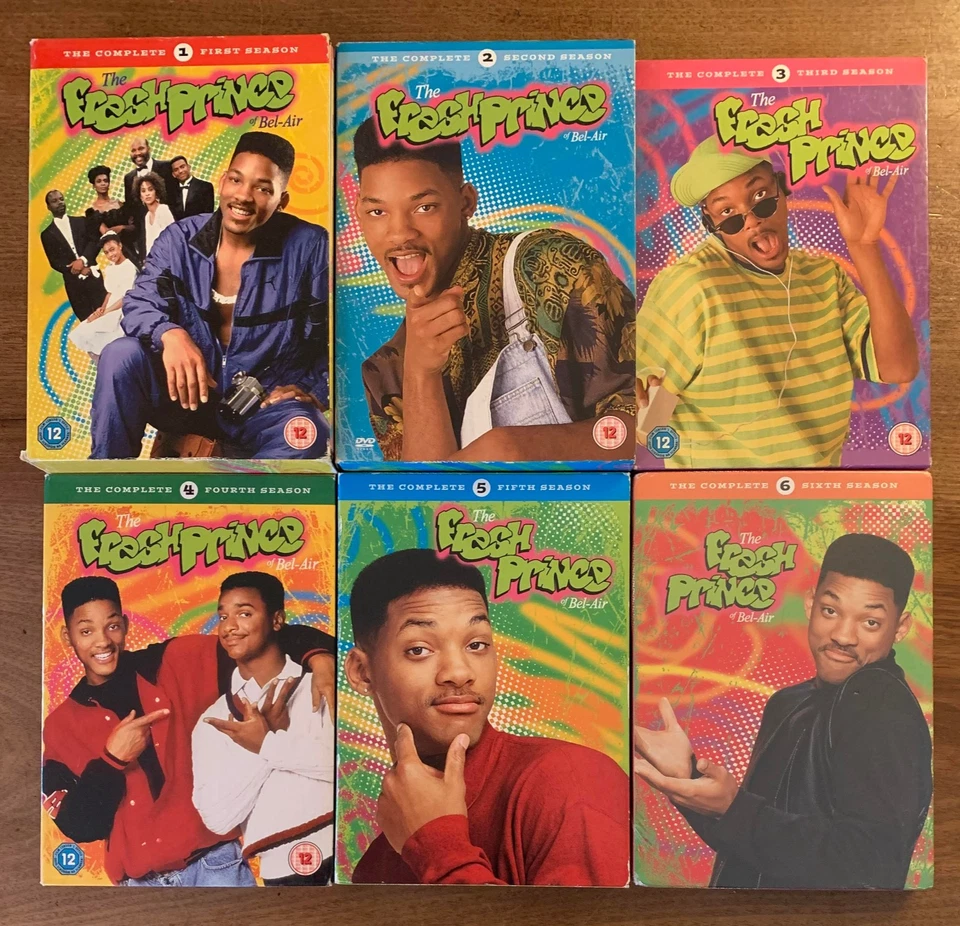 The Fresh Prince Of Bel-Air The Complete Seasons/Series 1,2,3,4,5 & 6 DVD Boxset - Image 1 of 3