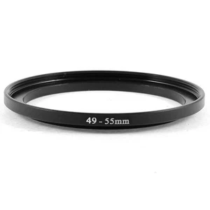 49mm-55mm 49mm to 55mm  49 - 55mm Step Up Ring Filter Adapter for Camera Lens - Picture 1 of 1