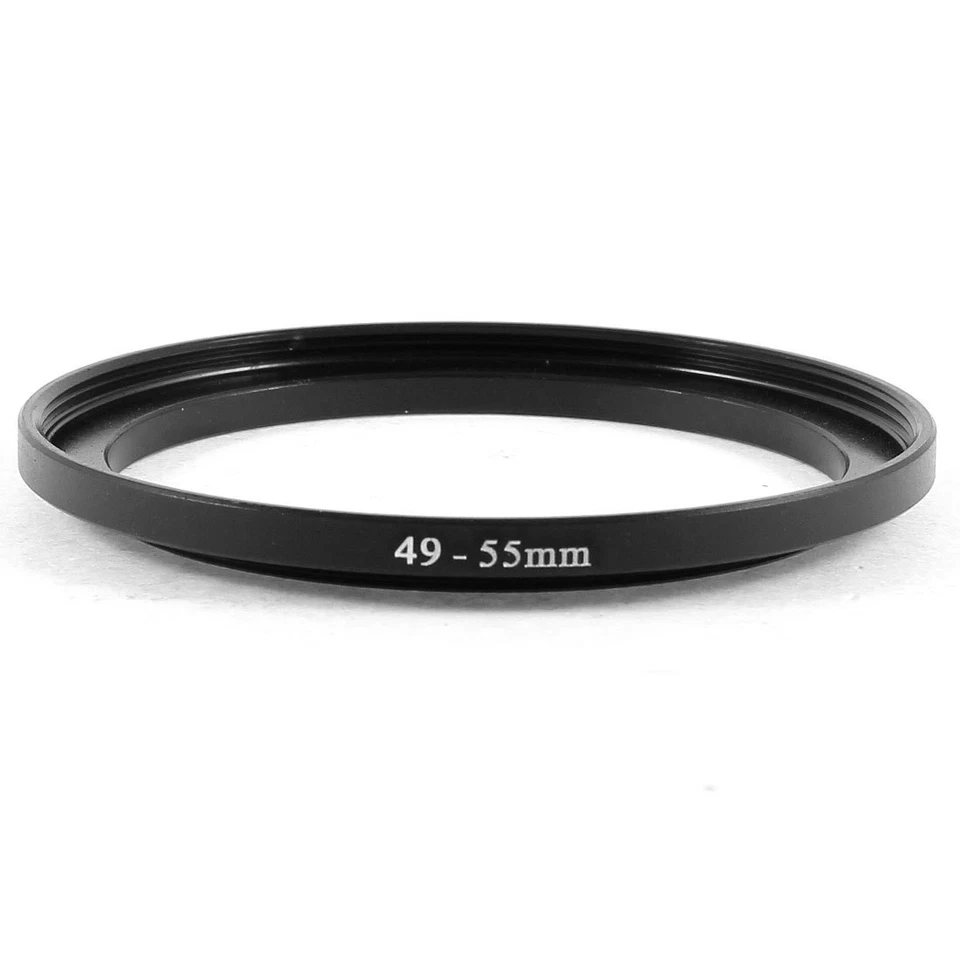 49mm-55mm 49mm to 55mm  49 - 55mm Step Up Ring Filter Adapter for Camera Lens - Image 1 of 1