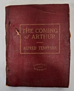 Miniature Library Book - The Coming of Arthur by Tennyson - Imagen 1 de 8