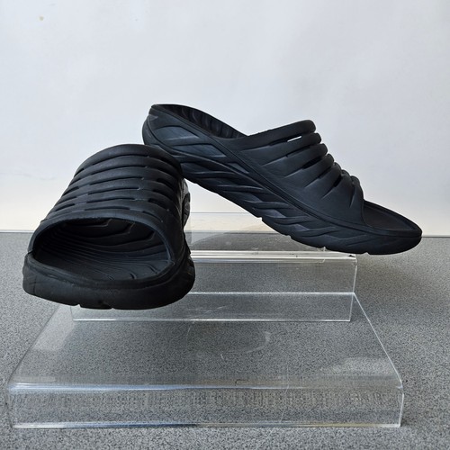 Sandali comodi Hoka One One Ora Recovery Slides taglia 13 neri slip on