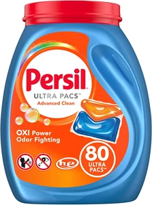 Detergente para ropa Persil Ultra Pacs Advanced Clean Oxi+Odor Power, 80 unidades - Imagen 1 de 8