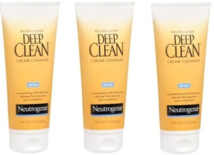 Neutrogena Deep Clean Cream Cleanser 7oz (3 Pack) - Picture 1 of 1