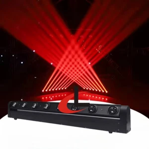 DJ Bar Light 8 Eyes RGBW DMX Stage Lights Beam Moving Head Bar Laser Light - Picture 1 of 10