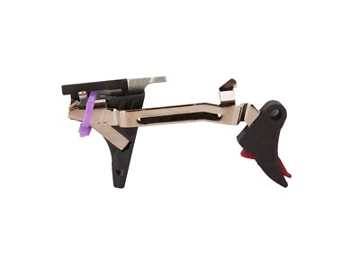 Zev Technologies Pro Flat Face Ultimate Trigger Kit para Glock Gen4 9 mm Negro Rojo Foto 1 de 3
