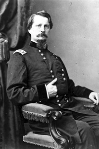 Nuova foto 5x7 guerra civile: Unione - generale federale Winfield Scott Hancock - Foto 1 di 1