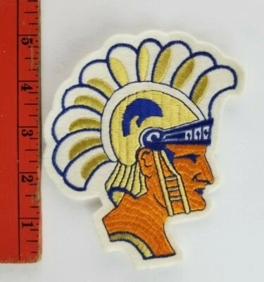 Vintage Trojan Spartan Soldier Biker Patch - Image 1 of 2