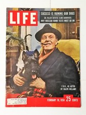 Life Magazine February 10, 1958 Franklin Delano Roosevelt FDR - Nuclear Bombs
