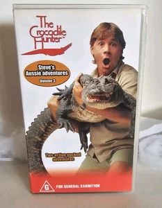 VHS The Crocodile Hunter Steve Irwins Aussie Adventures Video Tape 2002 Vol 3 - Picture 1 of 7