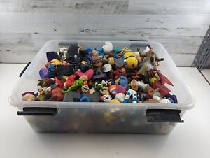 Lot of Toys Figures Disney McDonalds And More 22 Pound Bucket Of Toys
