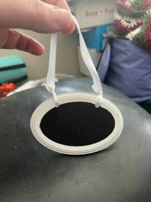 Amscan Oval Mini Wooden Chalkboard Sign Decoration New!!! - Image 1 of 2