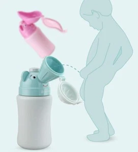 Urinal Portable Baby Hygiene Outdoor Toilet Unisex Pot Car Travel Anti-leakage - Picture 1 of 27