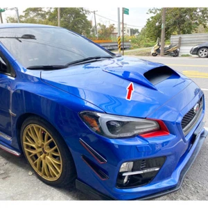 Painted K7X Fit For Subaru WRX Sedan STI Front Hood Scoop Bonnet Vent Cover 2020 - Picture 1 of 12