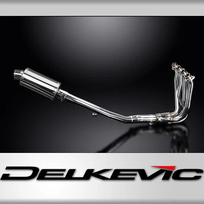 Kawasaki ZX-14R 2012-2023 Complete Exhaust 4-1 9" Oval Stainless Muffler - Image 1 of 4