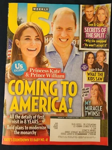 Us Weekly October 2022: Prince William, Hilary Swank's twins, Brad Pitt and more - Imagen 1 de 10