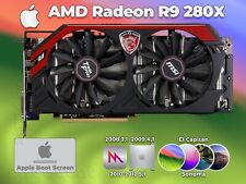  AMD Radeon R9 280X 3GB Video Card Apple Mac Pro 4K Sonoma Metal Overclocked 