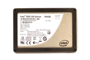 Intel SSDSA2BW160G3 320 Series 160GB 2.5" 3Gb/s SATA SSD P/N: E75402-601 Tested - Afbeelding 1 van 2