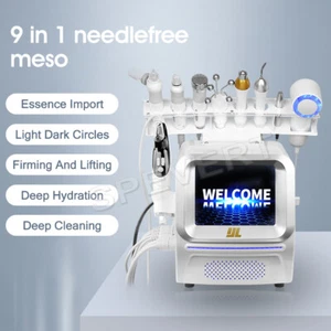 9 in1 Facial Bubble Machine Skin Rejuvenation Wrinkle Removal Beauty Device New - Picture 1 of 13