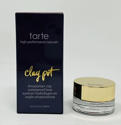 Tarte Clay Pot Waterproof Eyeliner - Rose Gold Full Size NIB - Image 1 of 4