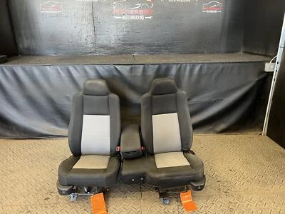 2007 FORD RANGER EXT CAB PAIR OF MANUAL FRONT SEATS CLOTH MEDIUM FLINT RF - Image 1 of 4