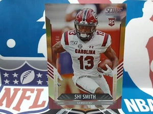🏈2021 Panini Score Rookies Gold 09/50 Shi Smith RC #399 - Picture 1 of 2
