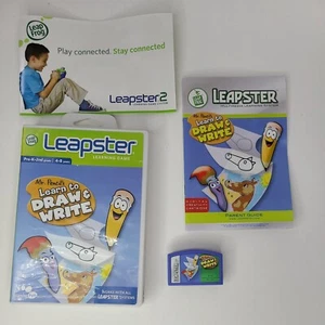 Mr. Pencil's Learn to Draw and Write (Leapster) game - Picture 1 of 7
