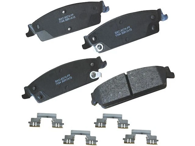 Juego de pastillas de freno traseras para GMC Yukon XL 1500 2007-2014 2008 2009 2010 2011 JZ976BS Foto 1 de 1