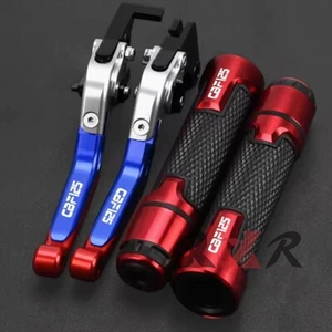For honda cbf 125 cbf 125 2008-2015 CNC Handle Grips Brake Clutch Levers set - Picture 1 of 18