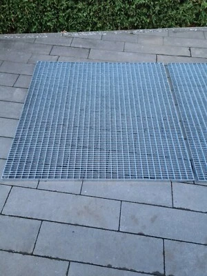 HHB-GITTERROSTE.DE Industrie Gitterrost 1000x1000 MW 30/10 Tragstab 30/2 mm