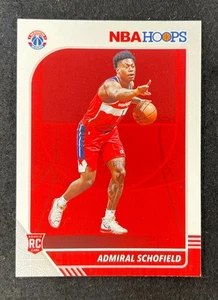 ADMIRAL SCHOFIELD * TARJETA DE NOVATO * (RC) 2019-20 NBA Hoops #231 - Imagen 1 de 2
