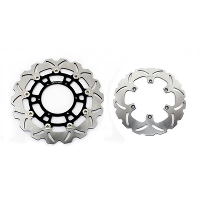 1 rotores de freno delanteros 1 traseros para BMW G 650 GS 2009-2024 F 650 GS ABS 2001-2007 06 Foto 1 de 4