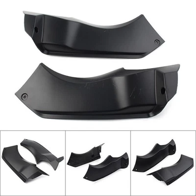 Air Tube Cover Fairing Parts For Kawasaki Ninja ZX 6R ZX6R 2003-2004 Black - Image 1 of 4