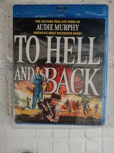 TO HELL AND BACK (1955) Audie Murphy Blu-Ray NEW SEALED  - Picture 1 of 2