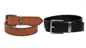 Ben Sherman Mens Lynton Belt Black / Brown - Picture 1 of 10