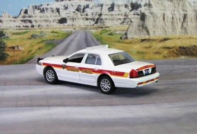 Ford Crown Victoria South Dakota Highway Patrol Police 1/64 Scale Model Limited - Image 1 of 4