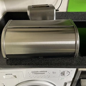 brabantia roll top bread bin large. Stainless Steel 45cm - Picture 1 of 5