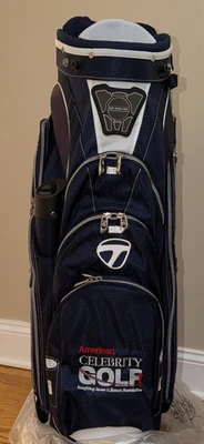 Bolsa de carrinho de golfe TaylorMade Catalina nova com etiquetas azul - Imagem 1 de 4