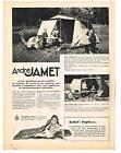 Publicite Advertising  1958   Andre Jamet  Tentes Camping